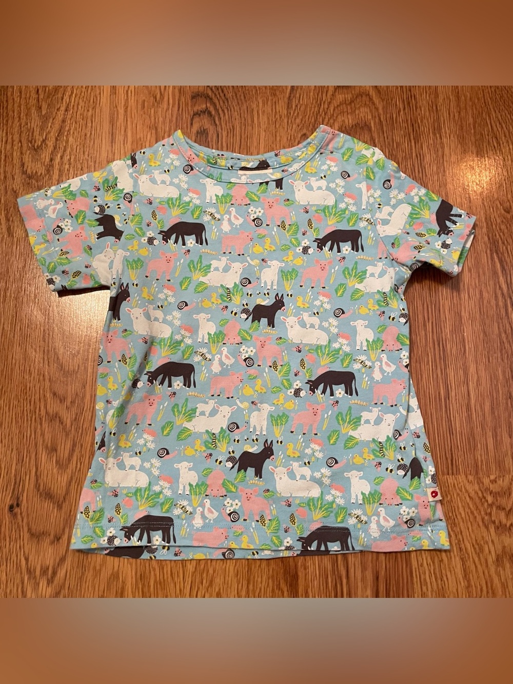 Piccalilly Farm Animal Print Tee 2/3